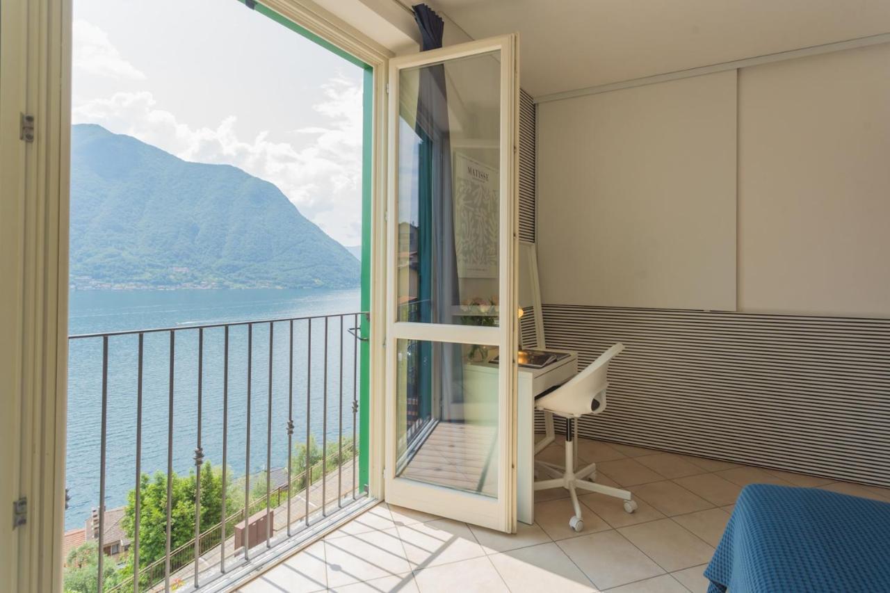 Blue Bliss Apartment By Rent All Como Colonno Bagian luar foto